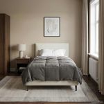 Pilotă de vară Patos Gri deschis 155 x 220 cm Microfibră GartenMobel Dekor