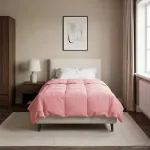 Pilotă de vară Patos Roz 135 x 220 cm Microfibră GartenMobel Dekor