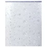 Folie fereastră, model sablat cu floare, 90x500 cm, PVC GartenMobel Dekor
