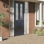 Folie fereastră mată, model curcubeu 3D, 60x1000 cm, PVC GartenMobel Dekor