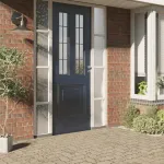 Folie fereastră mată, model curcubeu 3D, 60x1000 cm, PVC GartenMobel Dekor