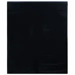 Folie pentru fereastră statică, negru mat, 45x500 cm, PVC GartenMobel Dekor