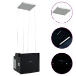 Hotă insulă cu senzor tactil LCD, sticlă securizată GartenMobel Dekor