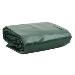 Prelată, verde, 4x4 m, 650 g/m² GartenMobel Dekor