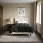 Duvet complet pe tot parcursul anului Antracit 135 x 220 cm GartenMobel Dekor