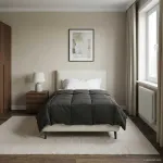 Duvet complet pe tot parcursul anului Antracit 140 x 200 cm GartenMobel Dekor