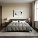 Duvet complet pe tot parcursul anului Gri deschis 200 x 200 cm GartenMobel Dekor