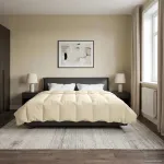 Pilotă de vară Patos Crem 240 x 260 cm Microfibră GartenMobel Dekor