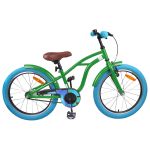 Bicicletă pentru Copii 22 Inci pentru 7-12 ani Verde GartenMobel Dekor
