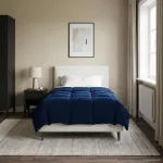 Duvet complet pe tot parcursul anului Patos Albastru închis GartenMobel Dekor