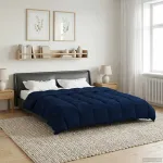 Duvet complet pe tot parcursul anului Patos Albastru închis GartenMobel Dekor