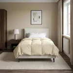 Duvet complet pe tot parcursul anului Patos Crem 140 x 220 cm GartenMobel Dekor