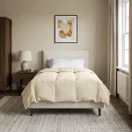 Duvet complet pe tot parcursul anului Patos Crem 155 x 200 cm GartenMobel Dekor