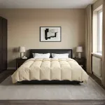 Duvet complet pe tot parcursul anului Patos Crem 220 x 260 cm GartenMobel Dekor