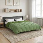Duvet complet pe tot parcursul anului Patos Verde 200 x 200 cm GartenMobel Dekor
