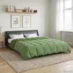 Duvet complet pe tot parcursul anului Patos Verde 220 x 240 cm GartenMobel Dekor