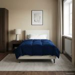 Duvet de iarnă Patos Albastru închis 140 x 200 cm Microfibră GartenMobel Dekor