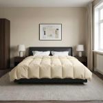 Duvet de iarnă Patos Crem 220 x 240 cm Microfibră GartenMobel Dekor