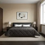 Duvet complet pe tot parcursul anului Antracit 200 x 220 cm GartenMobel Dekor