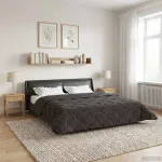 Duvet de iarnă Patos Antracit 200 x 240 cm GartenMobel Dekor