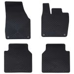 Covor pentru mașină 4 pcs Negru potrivit pentru VW ID.7 2023- GartenMobel Dekor