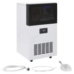 Aparat de făcut cuburi de gheață, negru, 45 kg / 24 h  GartenMobel Dekor