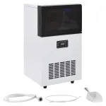 Aparat de făcut cuburi de gheață, negru, 45 kg / 24 h  GartenMobel Dekor