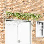 Copertină de ușă, 200x100x100 cm, lemn masiv de pin GartenMobel Dekor