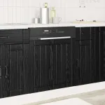 Dulap de bucătărie Stejar Negru 60 x 1,5 x 67 cm Lemn compozit GartenMobel Dekor