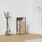 Suport pentru lemne de foc Antracit Oțel laminat la rece GartenMobel Dekor