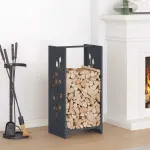 Suport pentru lemne de foc Antracit Oțel laminat la rece GartenMobel Dekor