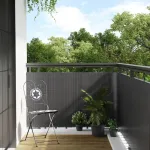 Paravan pentru balcon, antracit, 400x100 cm, poliratan GartenMobel Dekor