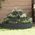 Vază pentru Grădină Antracit 120 x 120 x 20 cm GartenMobel Dekor