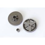 Ansamblu ambreiaj Micul Fermier cu pinion și tambur pentru drujbă 2T 52cc