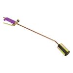 Arzător cu clapetă pe gaz pentru pârlit, încălzire și lipire, flacără reglabilă