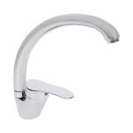 Baterie bucătărie tip lebădă DS-91021, monocomandă, finisaj crom