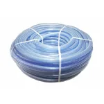Furtun apă transparent cu inserție 1/2" (50 m) Micul Fermier, pentru grădină