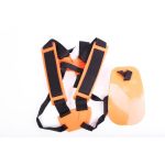 Ham pentru motocoasă Micul Fermier, reglabil, portocaliu, confort sporit