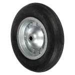 Roată pentru căruț Micul Fermier 3.35-75, cauciuc plin cu jantă metalică