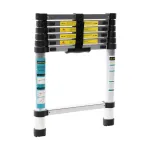 Scară telescopică din aluminiu 2 m, 7 trepte, compactă și sigură Detoolz