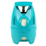 Butelie gaz camping reîncărcabilă 2kg/5L Detoolz, ușoară cu indicator nivel