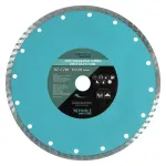 Disc diamantat turbo Detoolz 230 mm (Ø25,4 / 22,2) pentru beton și piatră