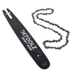 Set lamă și lanț drujbă Detoolz 14” (35 cm), 3/8” LP, 1,3 mm, 50 pinteni