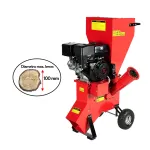 Tocator de crengi Micul Fermier 15 CP, 100 mm, pornire electrică, alimentare verticală