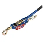 Troliu manual PRO 4T cu cablu din otel, dinti dubli si carlige triple