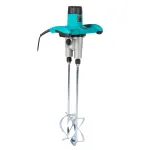 Mixer electric pentru materiale de construcții Detoolz 1800W cu 2 palete M14