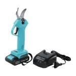 Foarfecă de grădină cu acumulator 20V 2Ah Detoolz, motor brushless