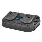 Încărcător dublu pentru 2 acumulatori 18V, 3.5A/h Detoolz DZ-SE207