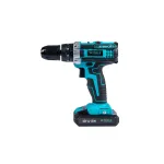 Mașină de găurit și înșurubat cu percuție Detoolz 18V, 2 acumulatori Li-Ion