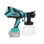 Pistol de vopsit cu acumulator 18V Detoolz, 600 ml/min, rezervor 1000 ml
